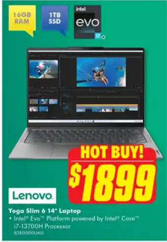 The Good Guys Yoga Slim 6 14" Laptop offer