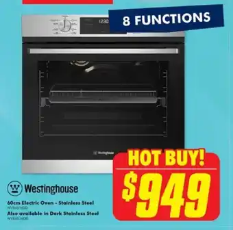 The Good Guys 60cm Electric Oven - Stainless Steel offer