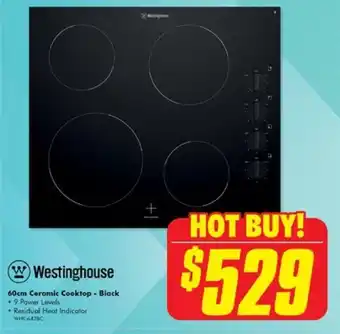 The Good Guys 60cm Ceramic Cooktop offer