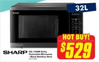The Good Guys 32L 1100W Airfry Convection Microwave offer