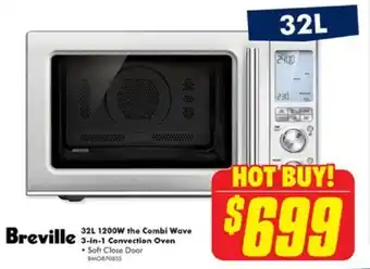 The Good Guys 32L 1200W the Combi Wave 3-in-1 Convection Oven offer