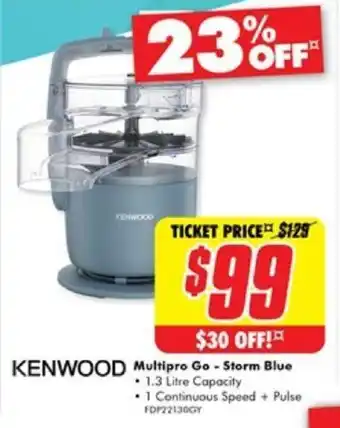The Good Guys Multipro Go - Storm Blue offer