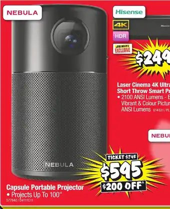 Capsule Portable Projector