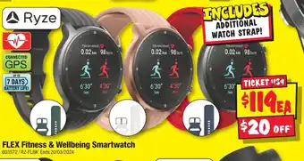 JB Hi-Fi FLEX Fitness & Wellbeing Smartwatch offer