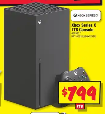 JB Hi-Fi Xbox Series X 1TB Console offer
