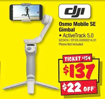 JB Hi-Fi Osmo Mobile SE Gimbal offer
