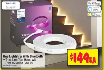 JB Hi-Fi Hue Lightstrip With Bluetooth offer