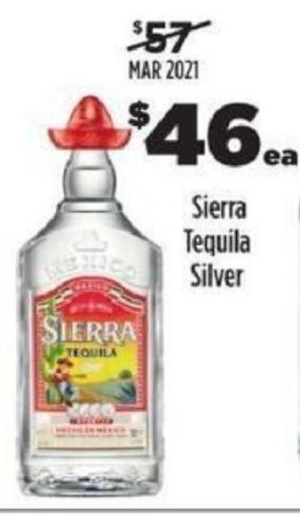 Liquorland Sierra Tequila Silver offer