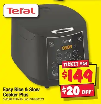 JB Hi-Fi Easy Rice & Slow Cooker Plus offer
