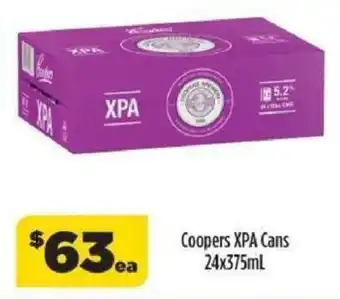 Liquorland Coopers XPA Cans 24x375ml offer