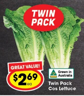 Ritchies Twin Pack Cos Lettuce offer