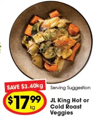Ritchies JL King Hot or Cold Roast Veggies offer