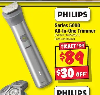 JB Hi-Fi Series 5000 All-In-One Trimmer offer