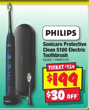 JB Hi-Fi Sonicare Protective Clean 5100 Electric Toothbrush offer