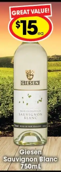Ritchies Giesen Sauvignon Blanc 750ml offer