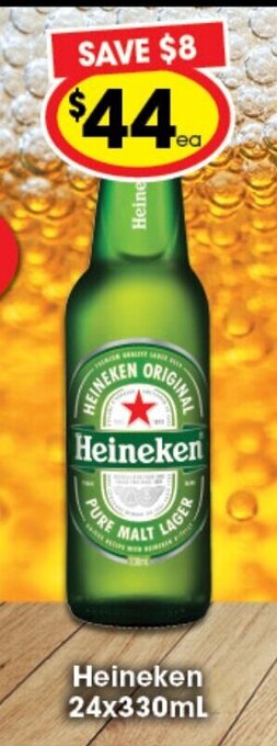 Ritchies Heineken 24x330ml offer