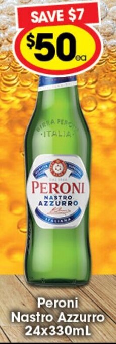 Peroni Nastro Azzurro 24x330ml