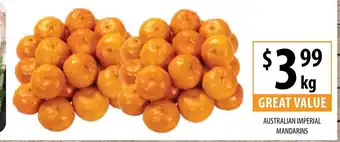 Supabarn Australian Imperial Mandarins offer