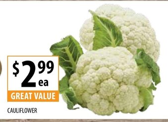 Supabarn Cauliflower offer