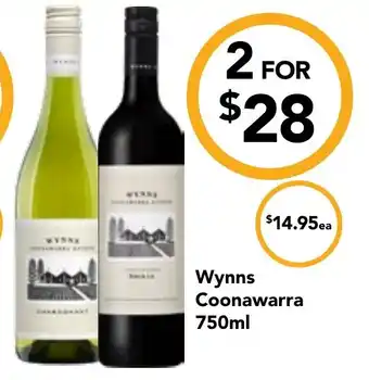 Wynns Coonawarra 750ml
