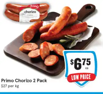 IGA Primo Chorizo 2 Pack offer