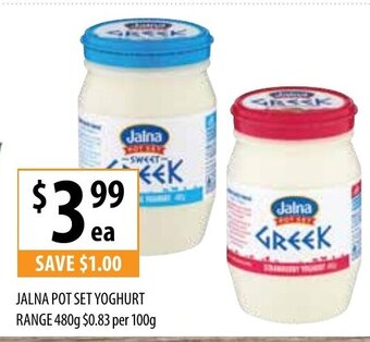 Jalna Pot Set Yoghurt Range 480g