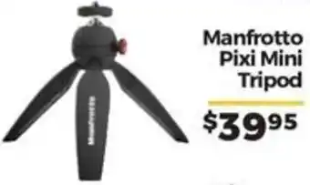 Teds Cameras Manfrotto Pixi Mini Tripod offer