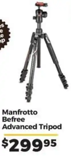 Teds Cameras Manfrotto Befree Advanced Tripod offer