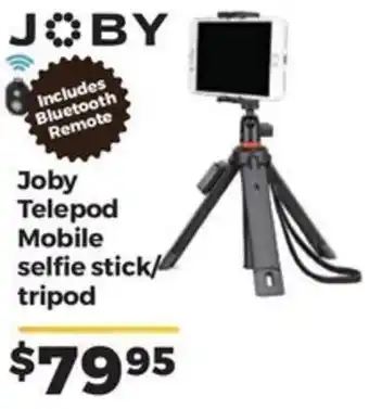 Teds Cameras Joby Telepod Mobile selfie stick/ tripod offer