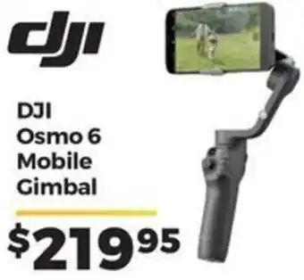 Teds Cameras DJI Osmo 6 Mobile Gimbal offer