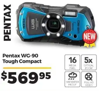 Pentax WG-90 Tough Compact