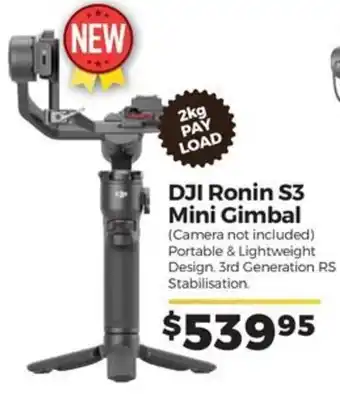 Teds Cameras DJI Ronin S3 Mini Gimbal offer