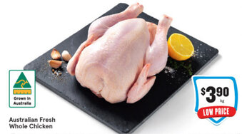 IGA Australian Fresh Whole Chicken offer