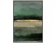LivingStyles Juniper Framed Abstract Canvas Wall Art, 120cm offer