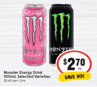 Monster Energy Drink 500ml