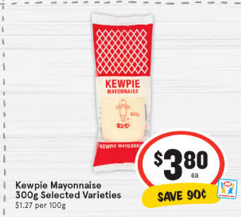 IGA Kewpie Mayonnaise 300g offer