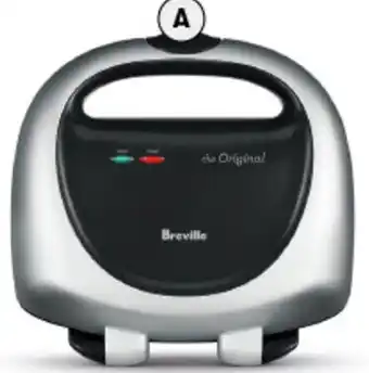 BIG W A. The Original 2-Slice Sandwich Maker offer
