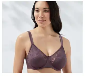 Harris Scarfe Triumph 2pk lacy minimiser bra offer