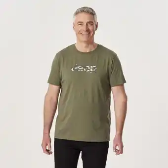 Harris Scarfe Jeep camo or heritage short sleeve tee offer