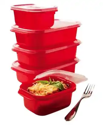 Decor food storage 5pk oblong