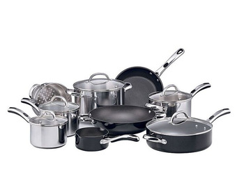 Harris Scarfe Raco 9pc kitchen essentials cookset offer
