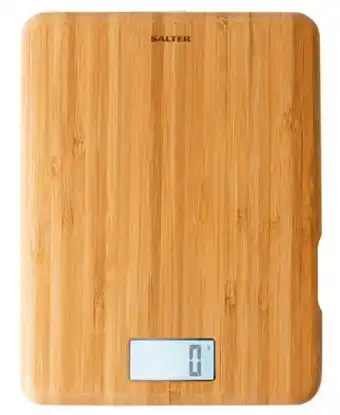 Harris Scarfe Salter kitchen scale eco bamboo offer