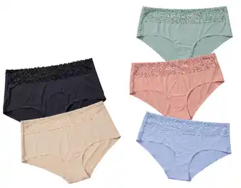 Harris Scarfe Sash & rose 3pk bonded lace midi, bikini or full brief offer