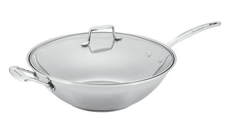 Harris Scarfe Scanpan impact stainless steel 32cm wok offer