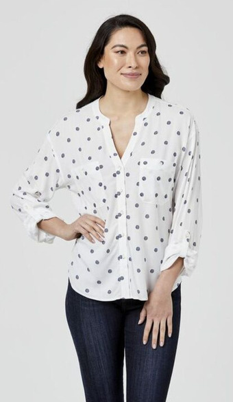 Harris Scarfe Khoko denim soft touch shirt offer