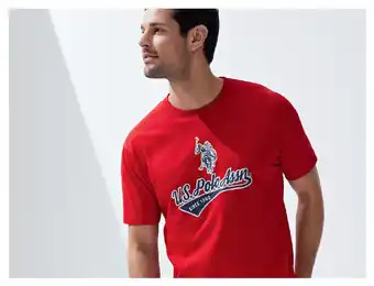 Harris Scarfe U.s. polo assn. printed script tshirt offer