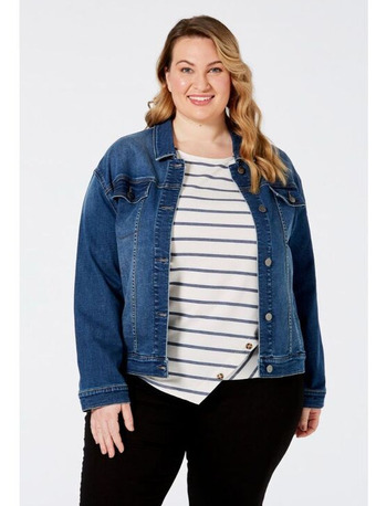 Harris Scarfe Khoko plus denim jacket offer