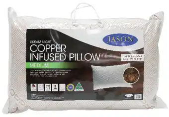 Harris Scarfe Jason dream night copper infused pillow offer