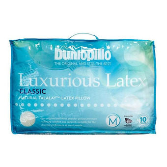 Harris Scarfe Dunlopillo luxurious latex pillow classic profile offer
