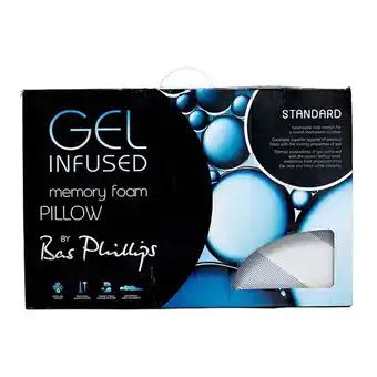 Harris Scarfe Bas phillips gel infused memory foam pillow standard offer